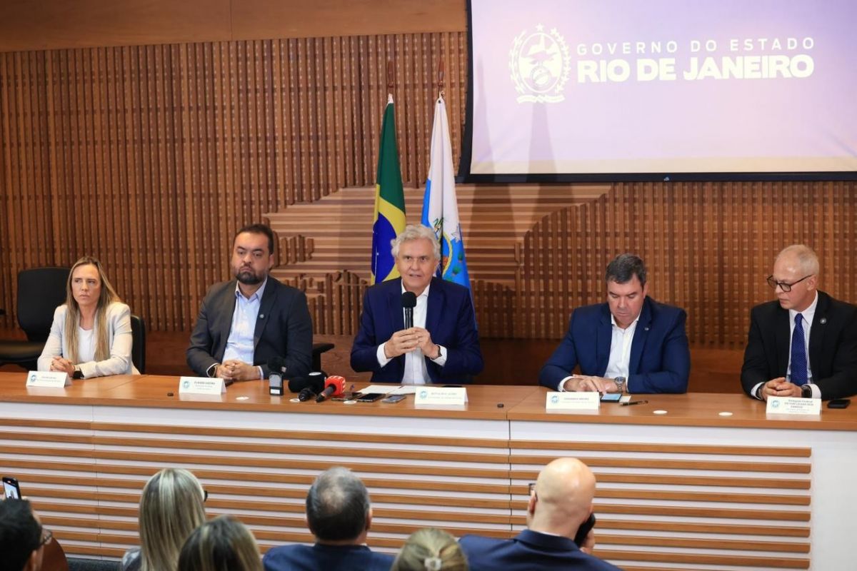 Coluna Giro aponta que Caiado ganhou destaque na pauta nacional sobre segurança pública